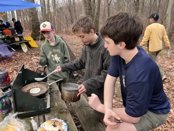 Pancakes for breakfast