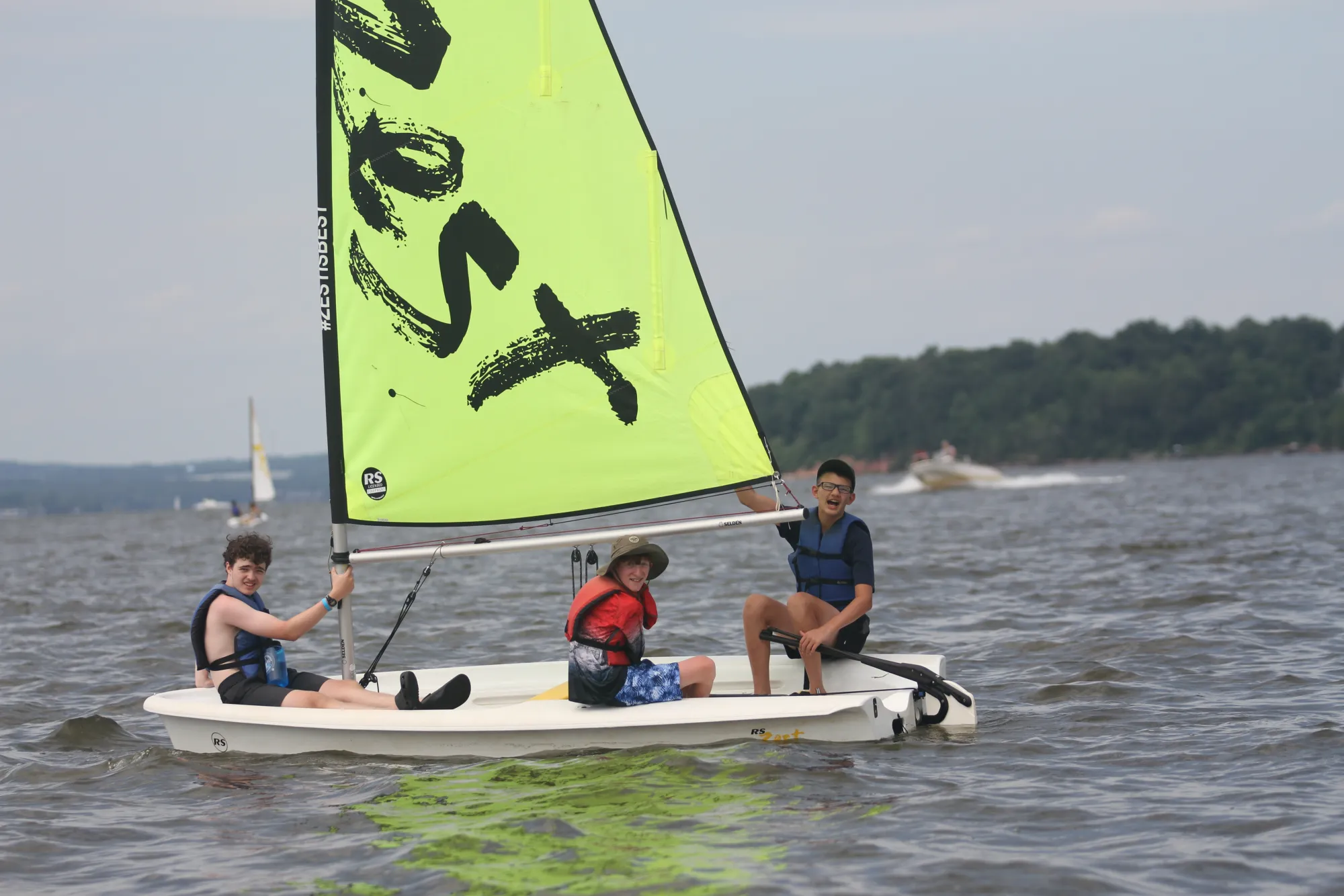 Working on the Small-Boat Sailing merit badge